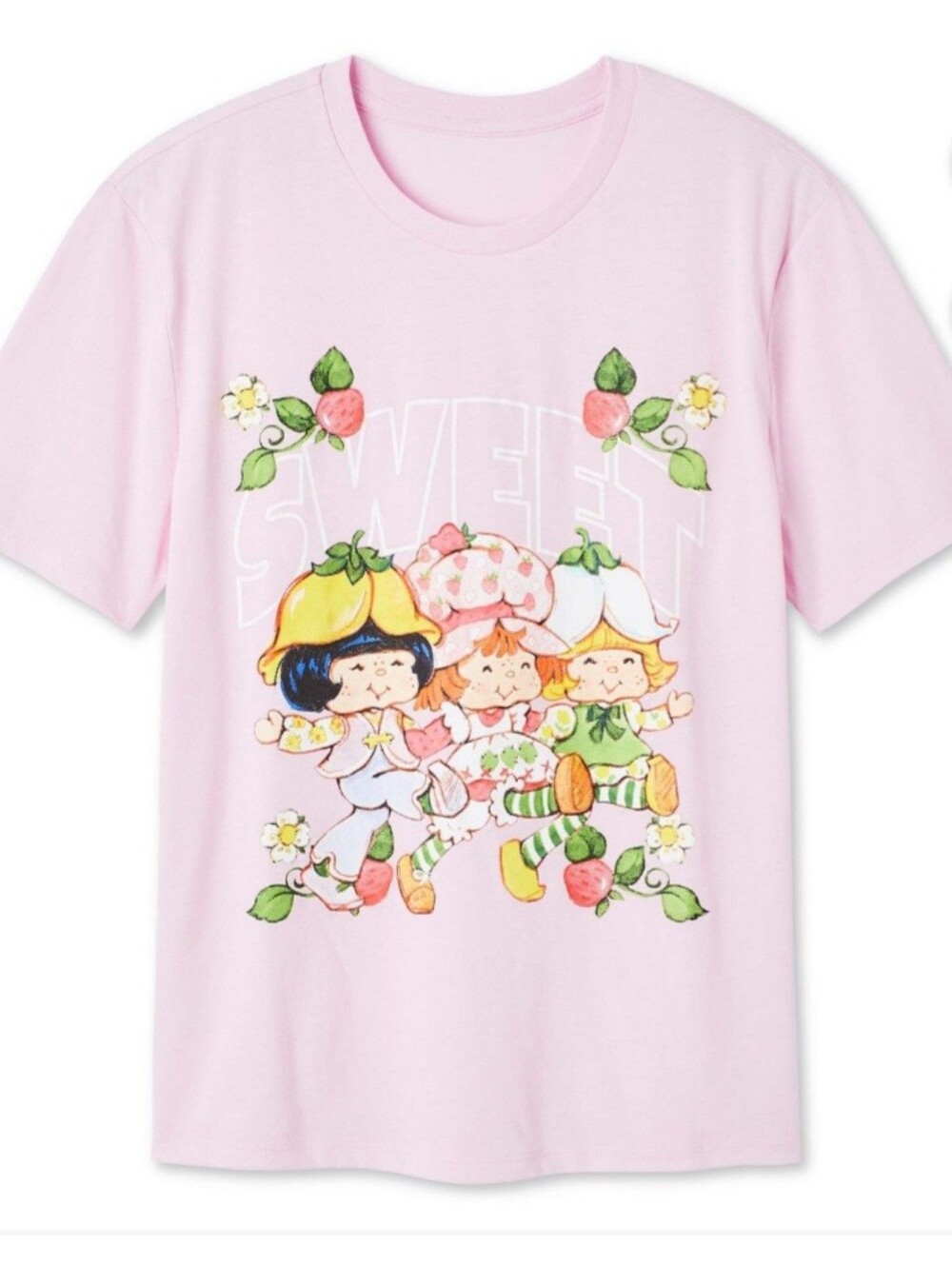 Strawberry Shortcake Girlfriend Fit T-shirt (2025), NWT